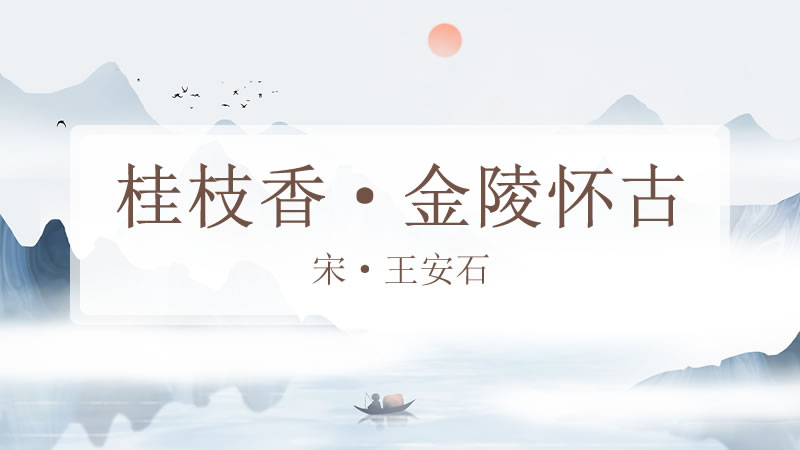 桂枝香·金陵怀古